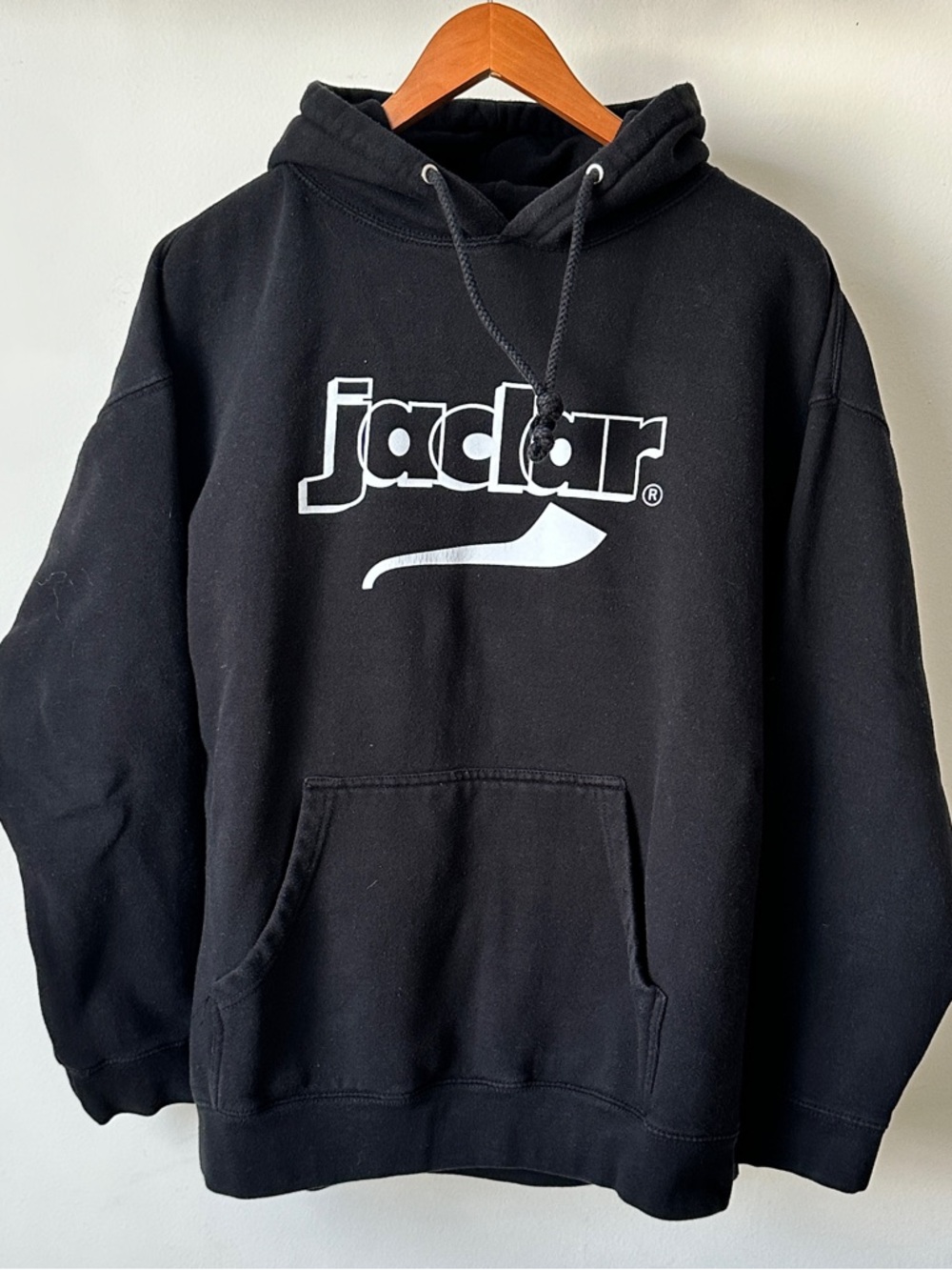 Jaclar Big Logo Hoody Fleece Pullover Hoodie XL